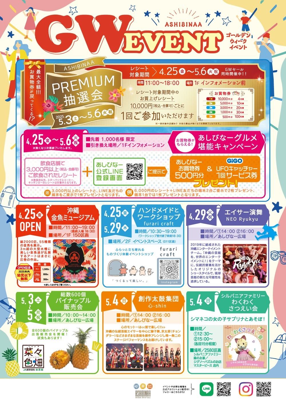 GWセール期間イベント情報